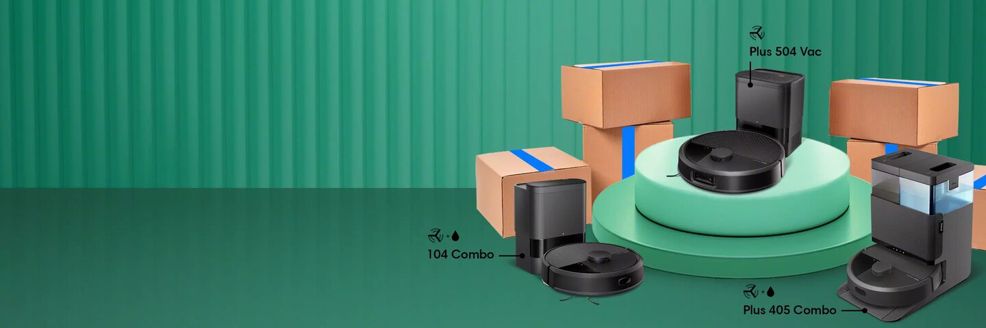 Amazon boxes and robots