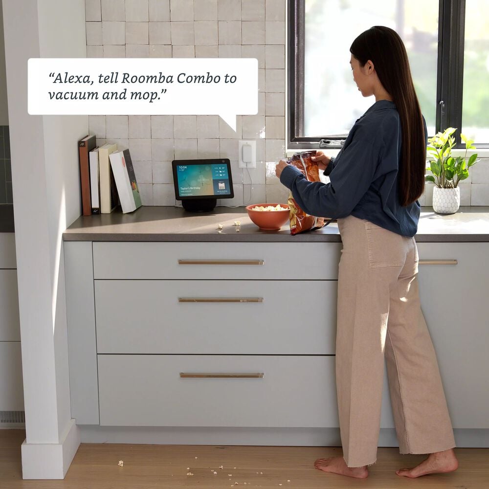 Clean by voice with Alexa, Siri & Google Assistant⁶