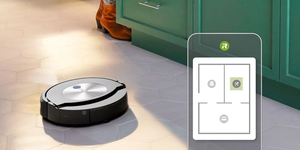 Room by room Roomba j7