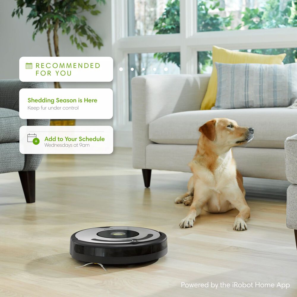 iRobot Roomba 677 Wi-Fi Connected Robot Vacuum W/ Power Supply TESTED &  WORKING