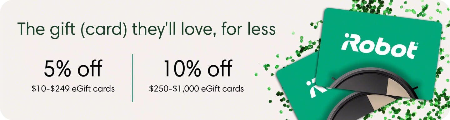 iRobot eGift cards