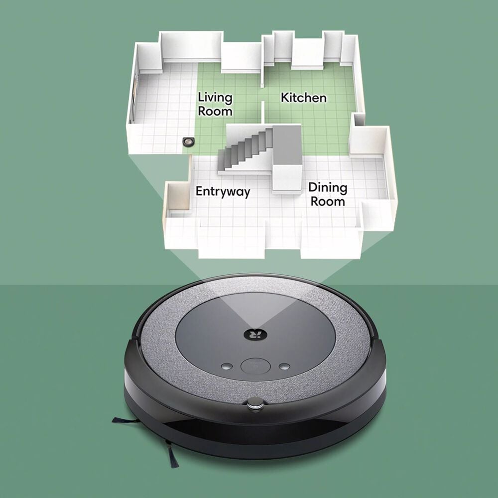  iRobot Roomba Combo J5 Robot - Aspiradora 2 en 1 con trapeador  opcional, identifica y evita obstáculos como residuos de mascotas y cables,  limpia por habitación con mapeo inteligente, funciona con 