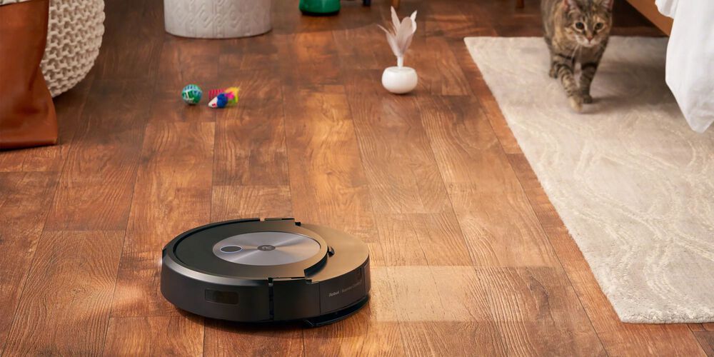 Roomba Combo with Cat