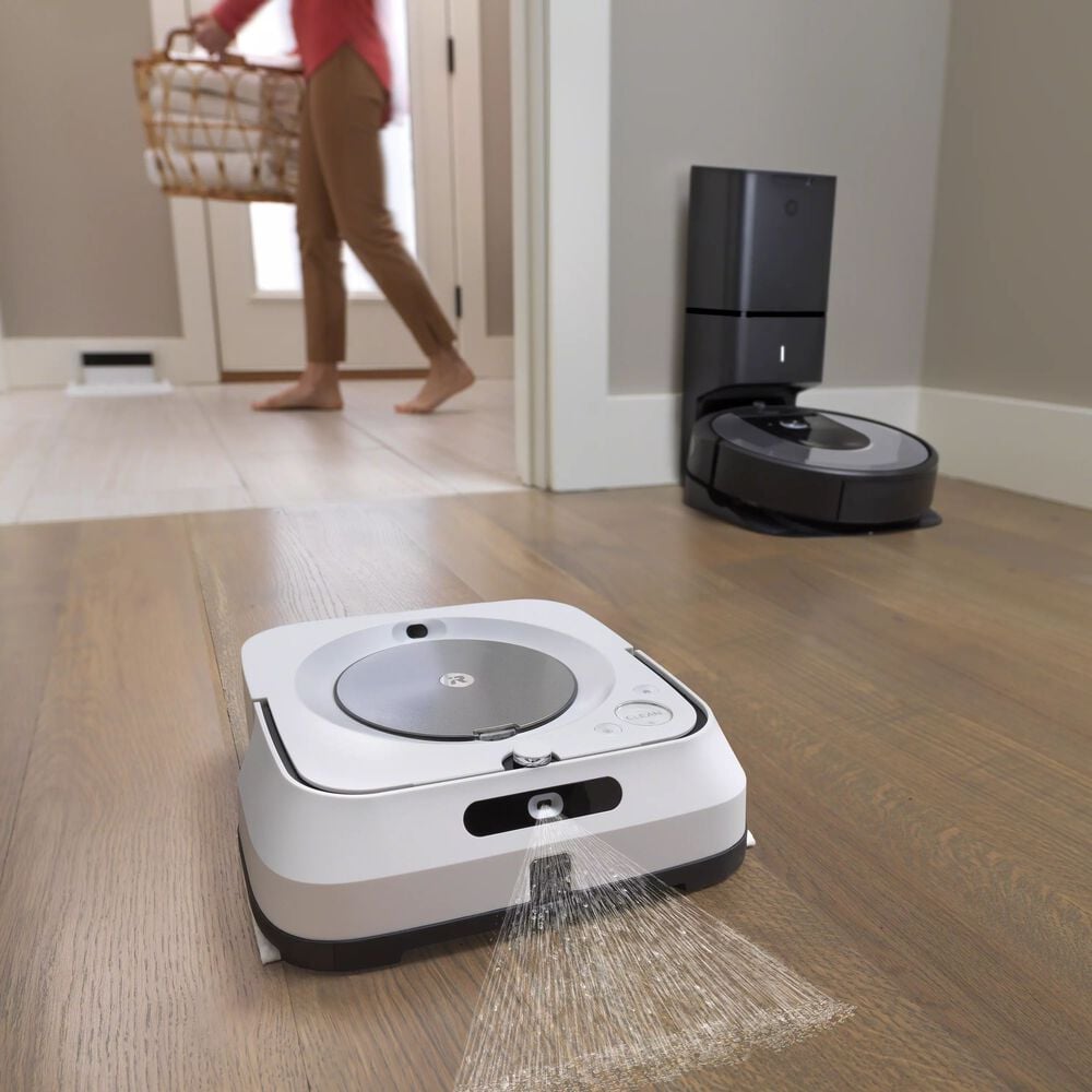 Open Box iRobot Roomba i8+ (8550) Wi-Fi Self-Emptying Robot Vacuum