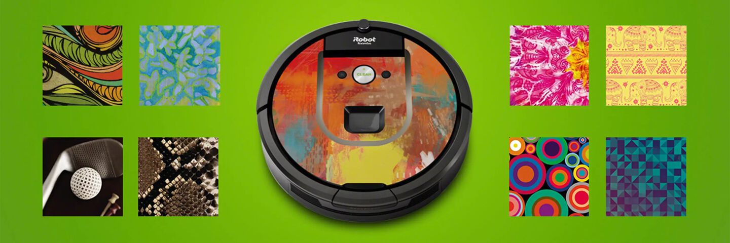 Roomba Skin it Banner