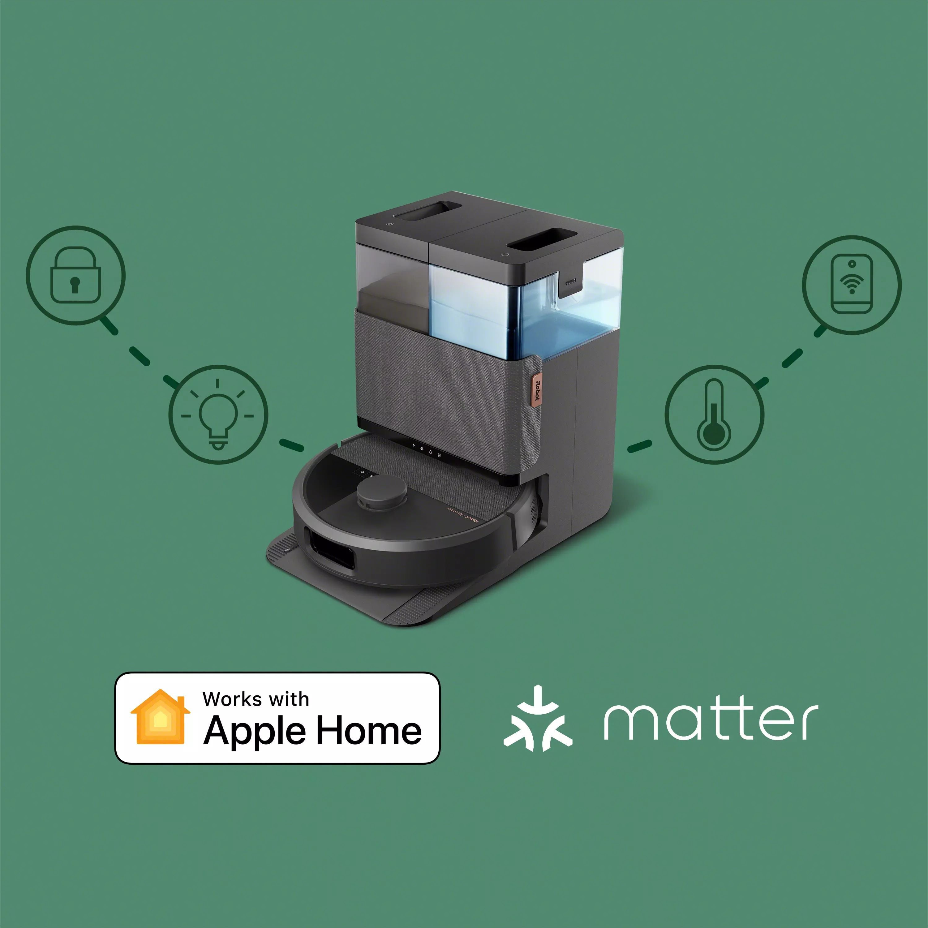 Roomba® Plus 505X Combo robot + AutoWash™ dock​ | BLACK