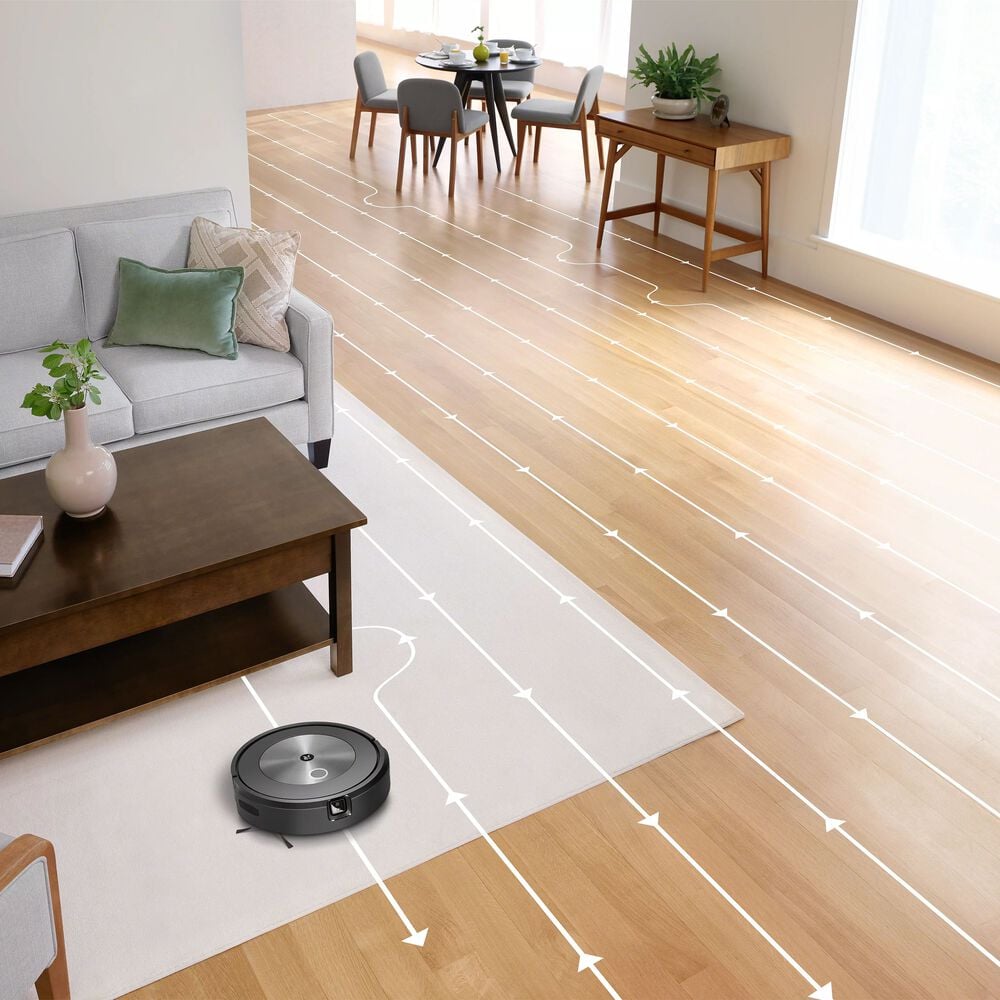  iRobot Roomba Combo J5 Robot - Aspiradora 2 en 1 con trapeador  opcional, identifica y evita obstáculos como residuos de mascotas y cables,  limpia por habitación con mapeo inteligente, funciona con 