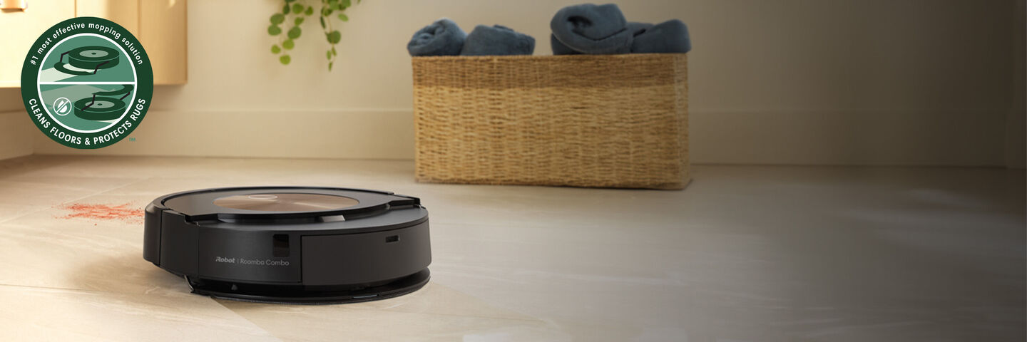 Roomba Combo&reg; j9 Mopping Tough Stains