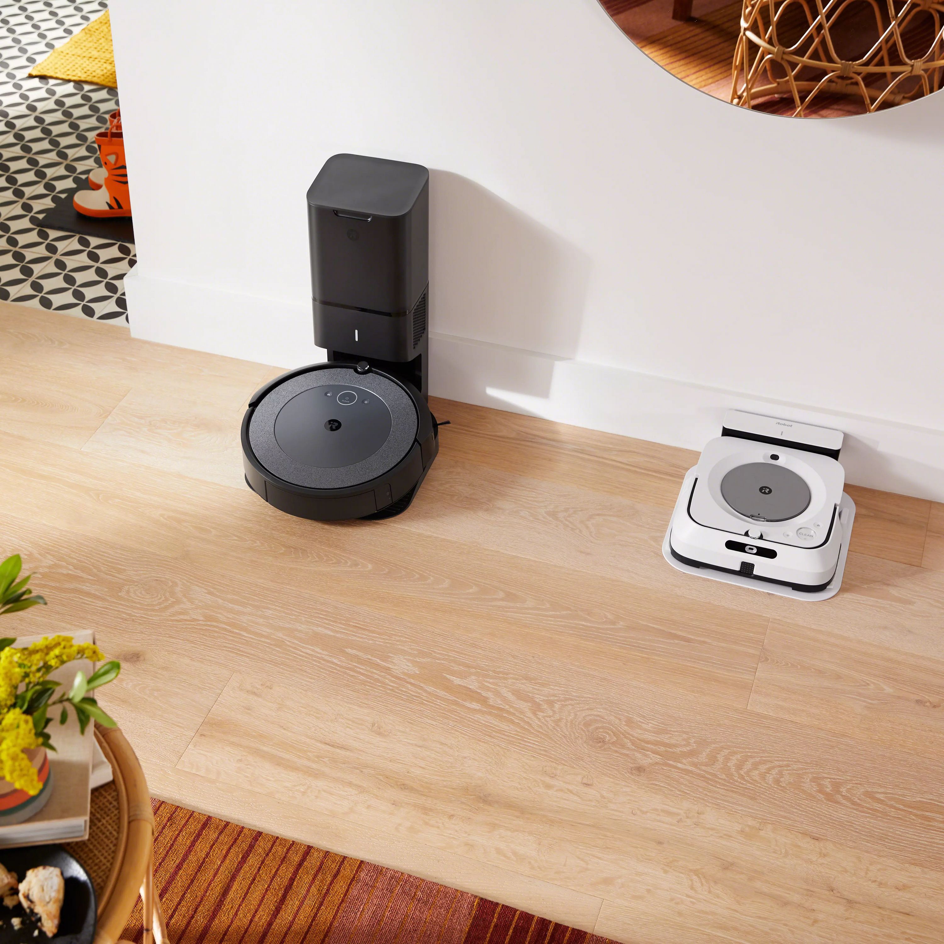 生活家電 その他 Roomba® i3+ Self-Emptying Robot Vacuum & Braava jet® m6 Robot Mop 