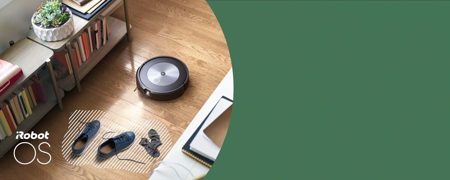 The Roomba® j7+ steals the show, not your socks. 
