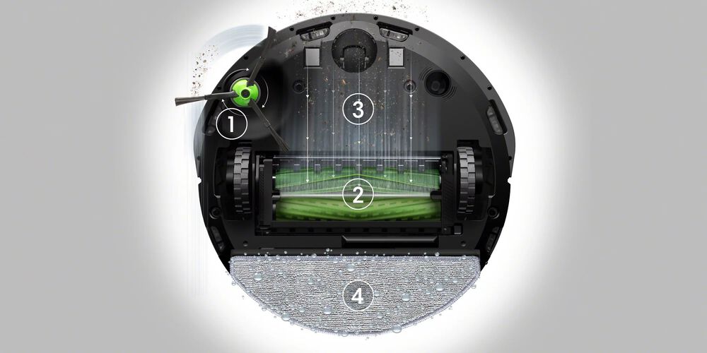 Roomba Combo&reg; j5 Underside