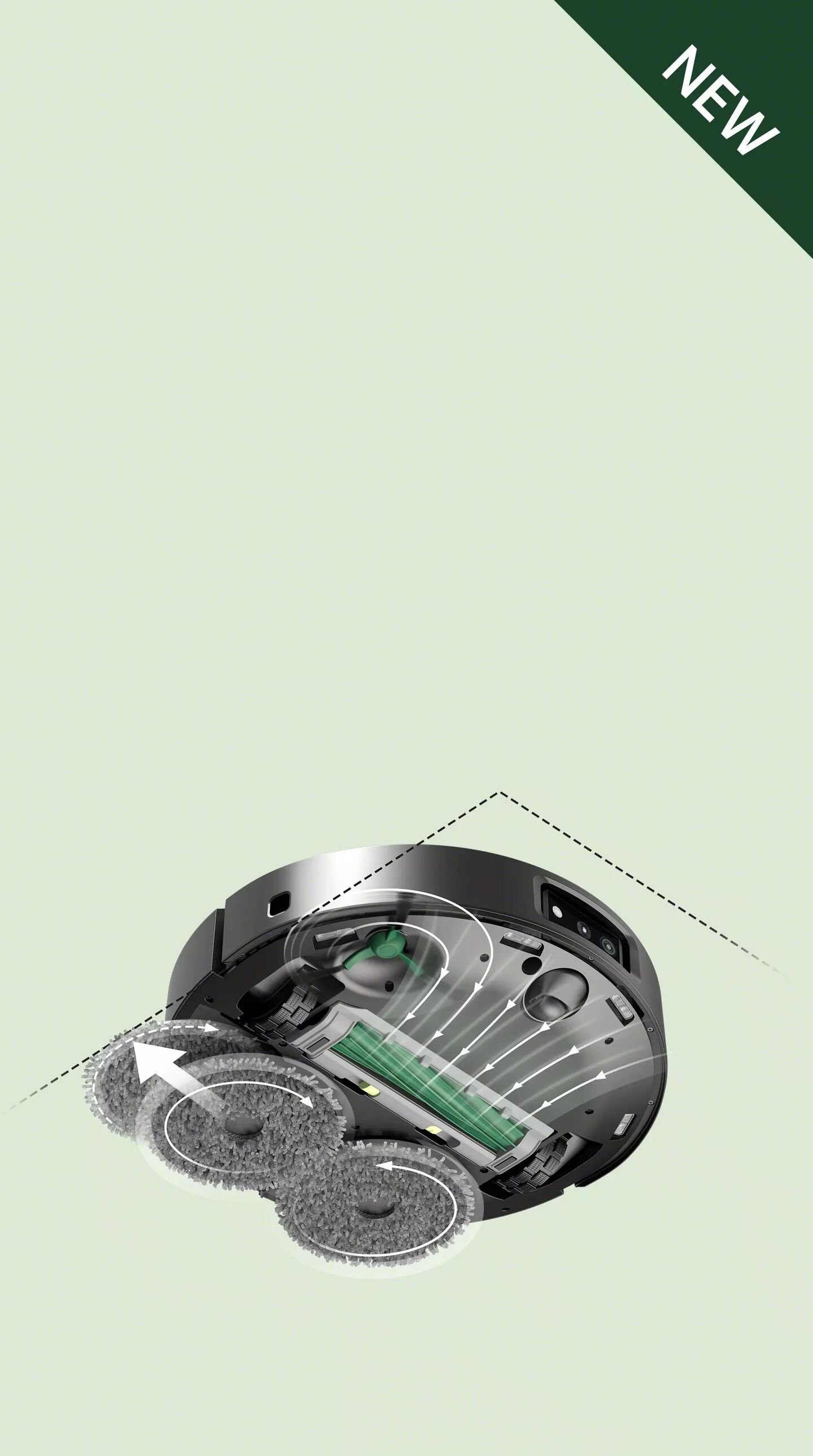 Roomba® Plus 505 Combo robot + AutoWash™ dock