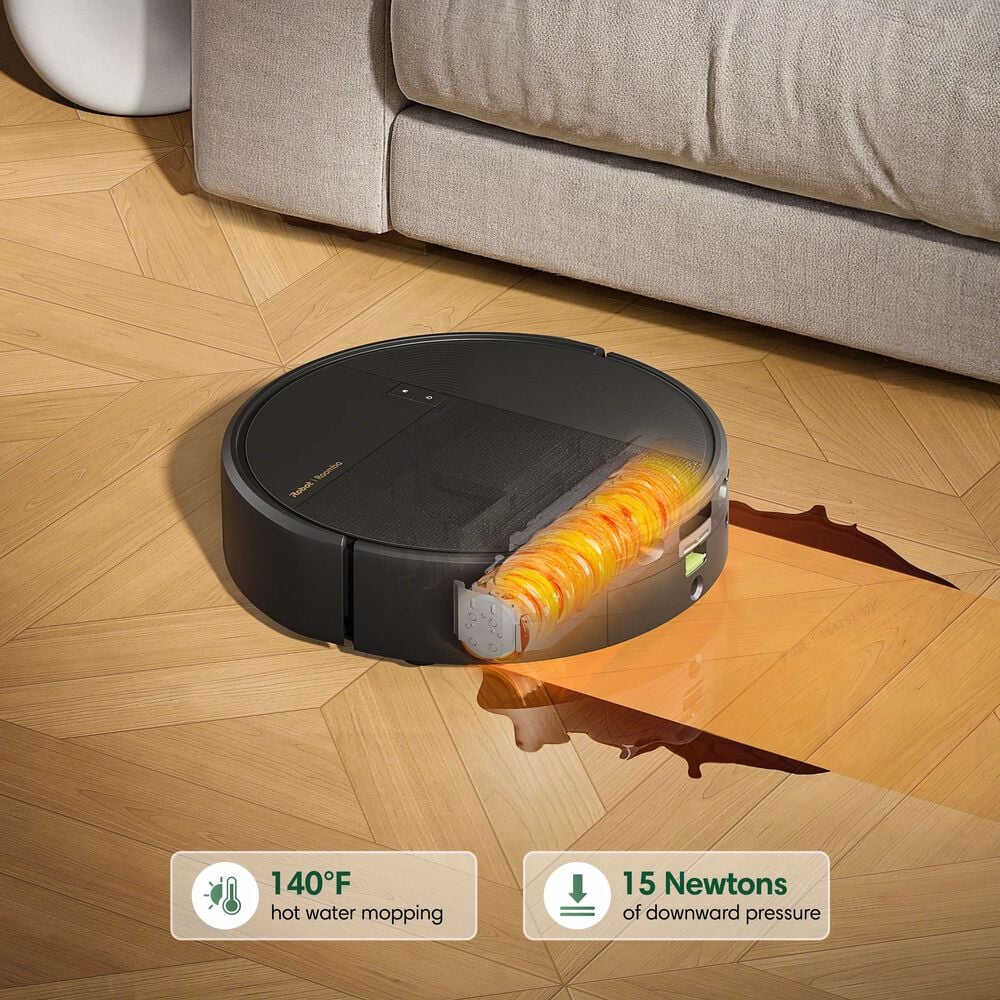 Lift stubborn stains with hot mopping