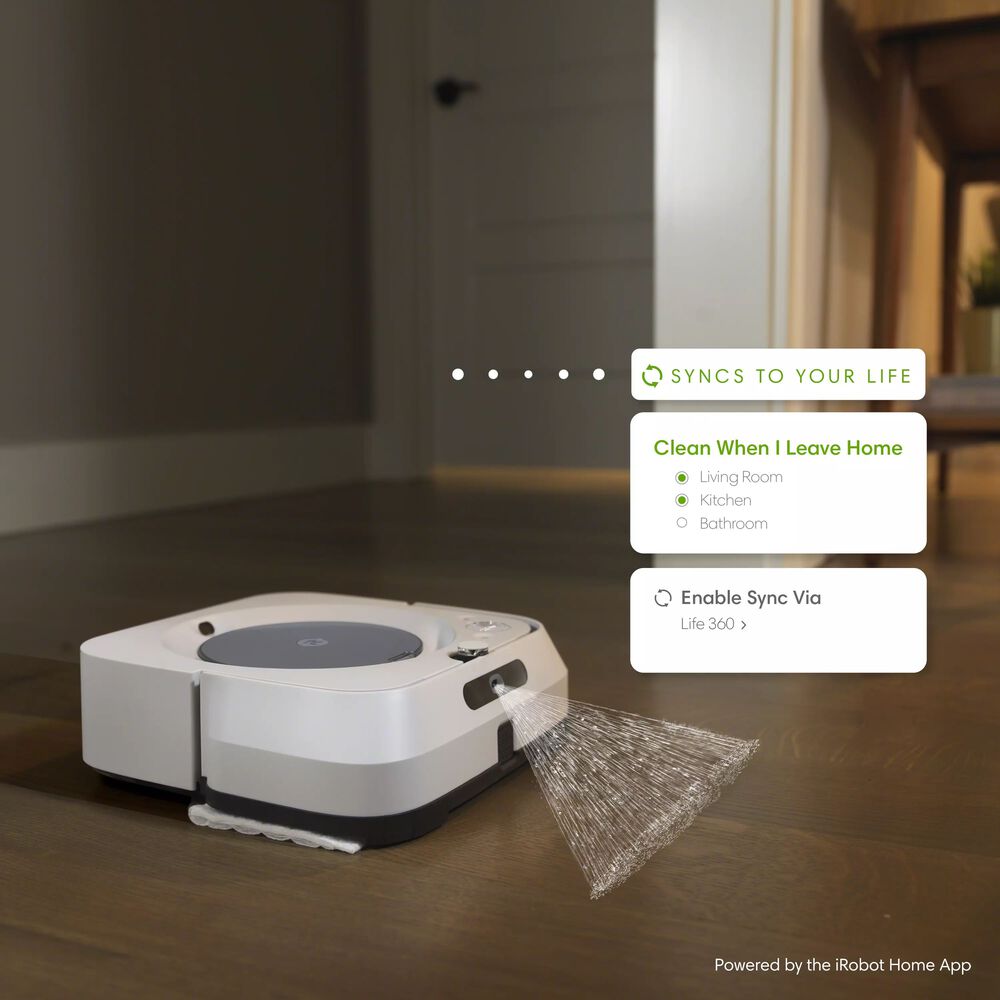 iRobot® Braava jet® m6 Robot Mop | White