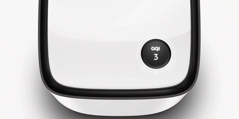 Aeris Air Purifier display panel