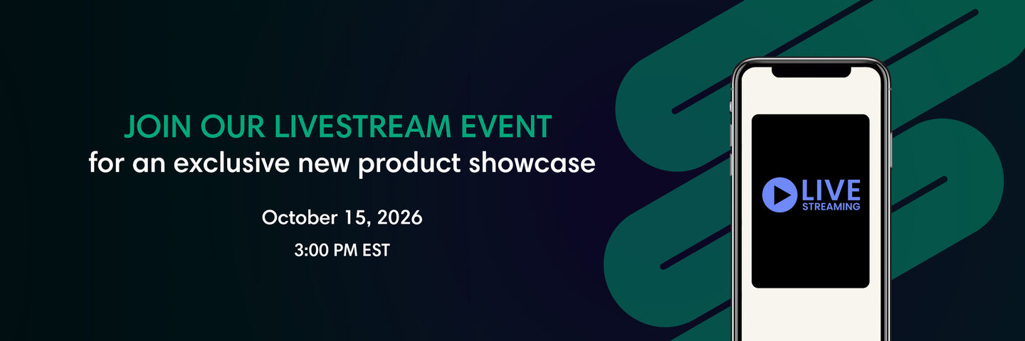 Join us for our Livestream event on September 25th.