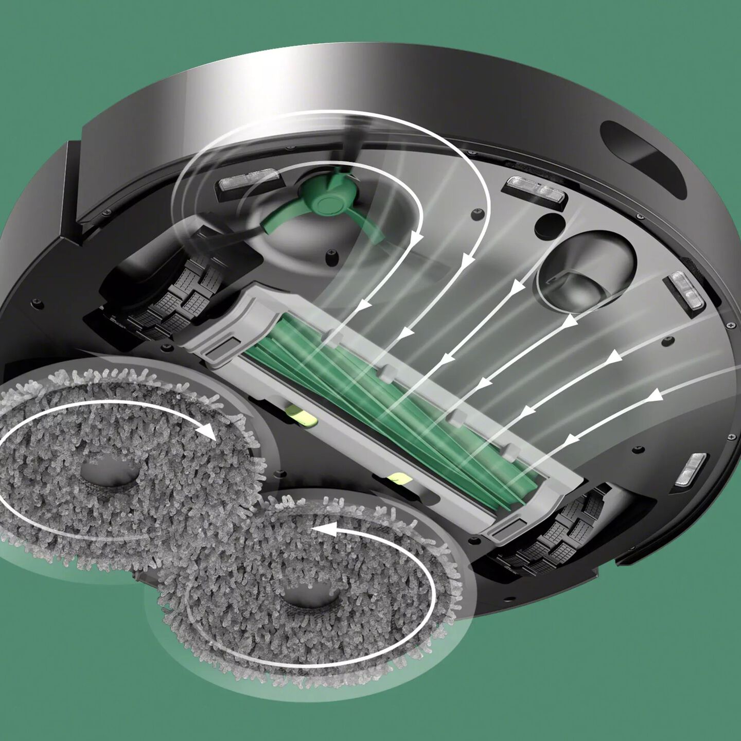 IRobot Roomba 405 Combo Robot Vacuum & Mop With AutoWash Dock – Self-Cleaning Mopping & Auto-Emptying