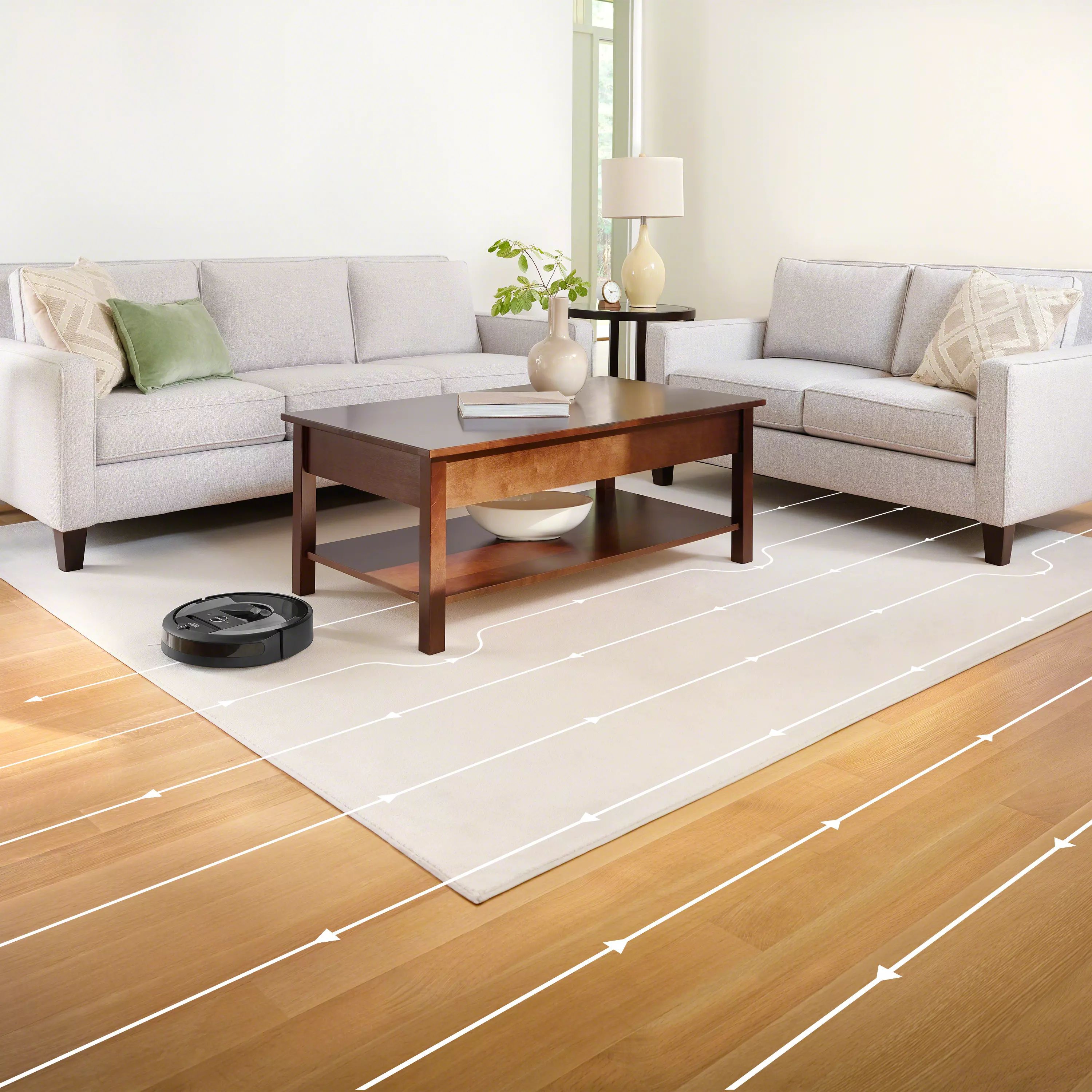 Wi-Fi® Connected Roomba® i8+ Self-Emptying Robot Vacuum Wi-Fi® Connected Roomba® i8+ Self-Emptying Robot Vacuum