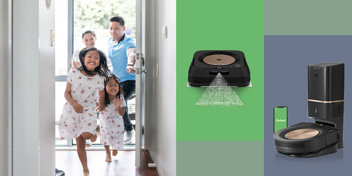 iRobot Complete Clean Bundle with Family mosaic