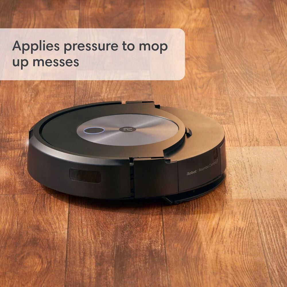 IRobot Roomba Combo R113840 - Aspirateur robot 2 en 1 - Home Base