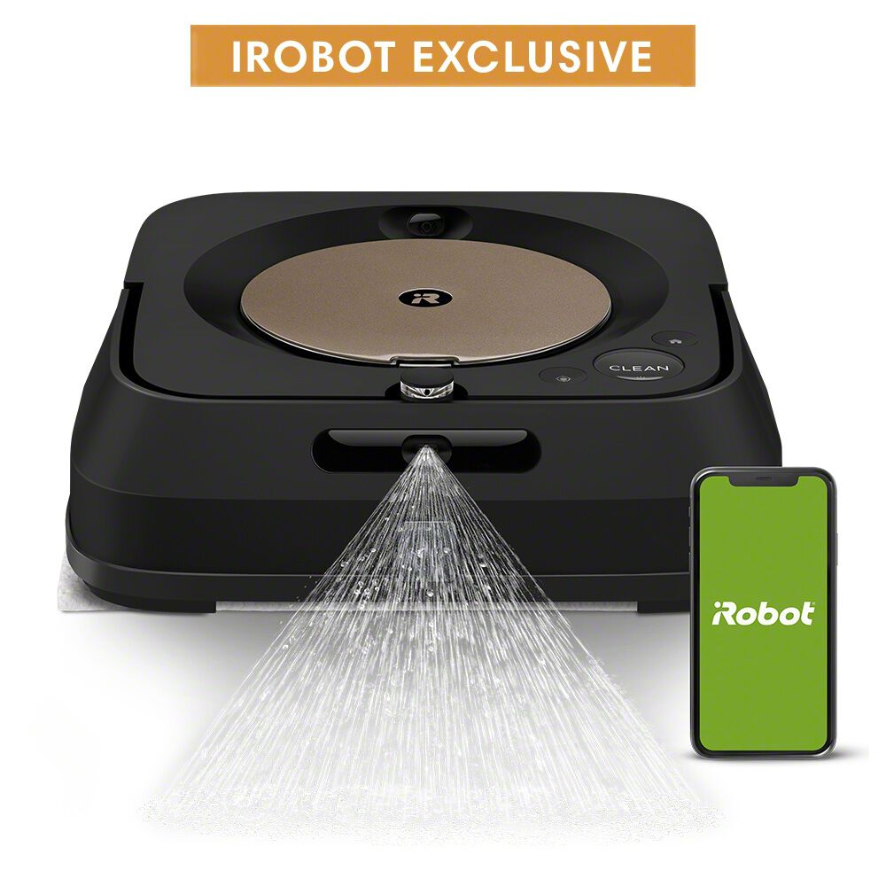 Roomba® S9+ Self-Emptying Robot Vacuum & Braava jet® M6 Robot Mop 