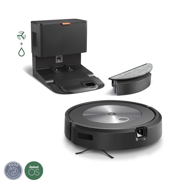 Roomba Combo&reg; j5+ Self-Emptying Robot Vacuum and Mop, , large image number 0