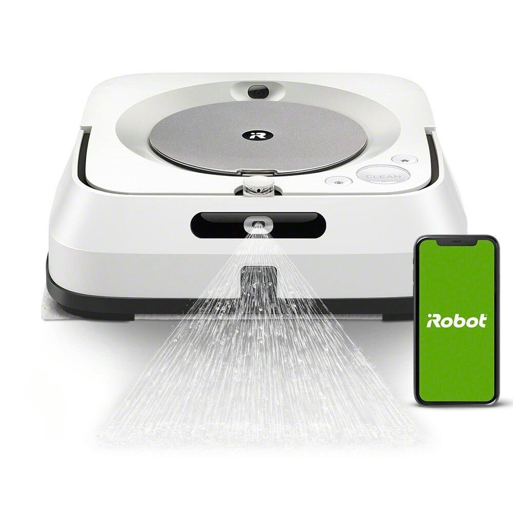 Wi-Fi® Connected Braava Jet® M6 Robot Mop - Official Site , IRobot® , White