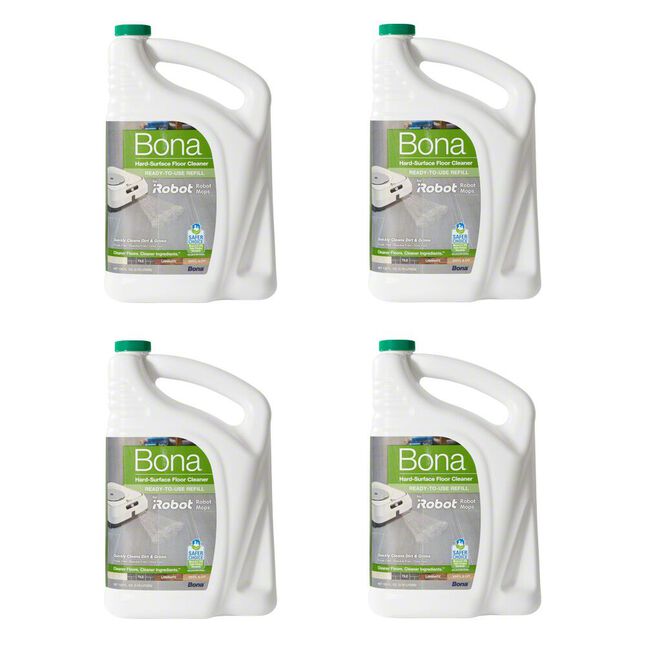 Bona® Hard-Surface Floor Cleaner, 4-Pack