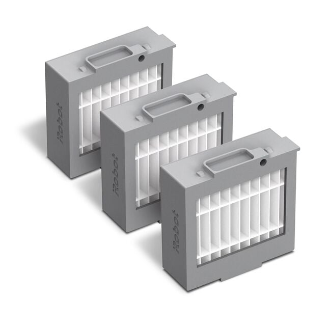 3-pk Replacement Filter for Roomba Max 705 Vac Robot and Roomba Plus 504 Vac Robot, 3-pk