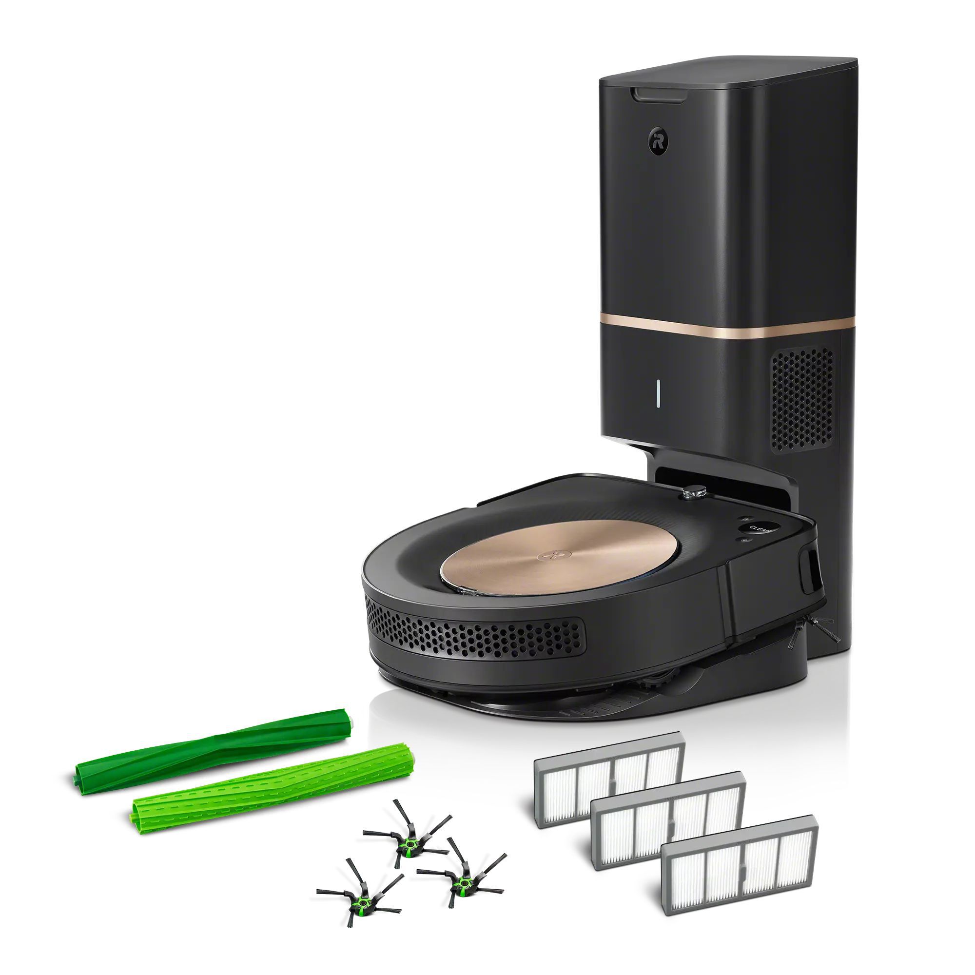 Roomba S9+ Self-Emptying Robot Vacuum & Replenishment Kit , IRobot
