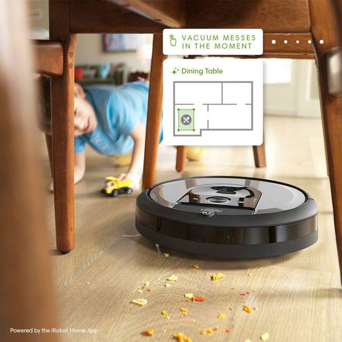 Wi-Fi® Connected Roomba® i8+ Self-Emptying Robot Vacuum, , large image number 7