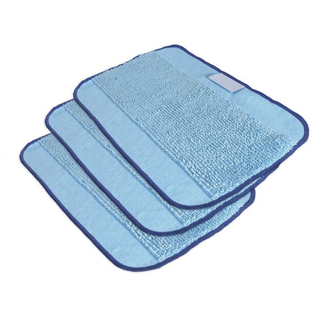 3-pack microfiber mopping cloths