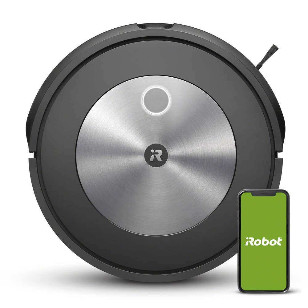 iRobot Robot Vacuum Cleaner 1.8-Amp Brushes Lithium-Ion Wi-Fi Dirt Detect Black 