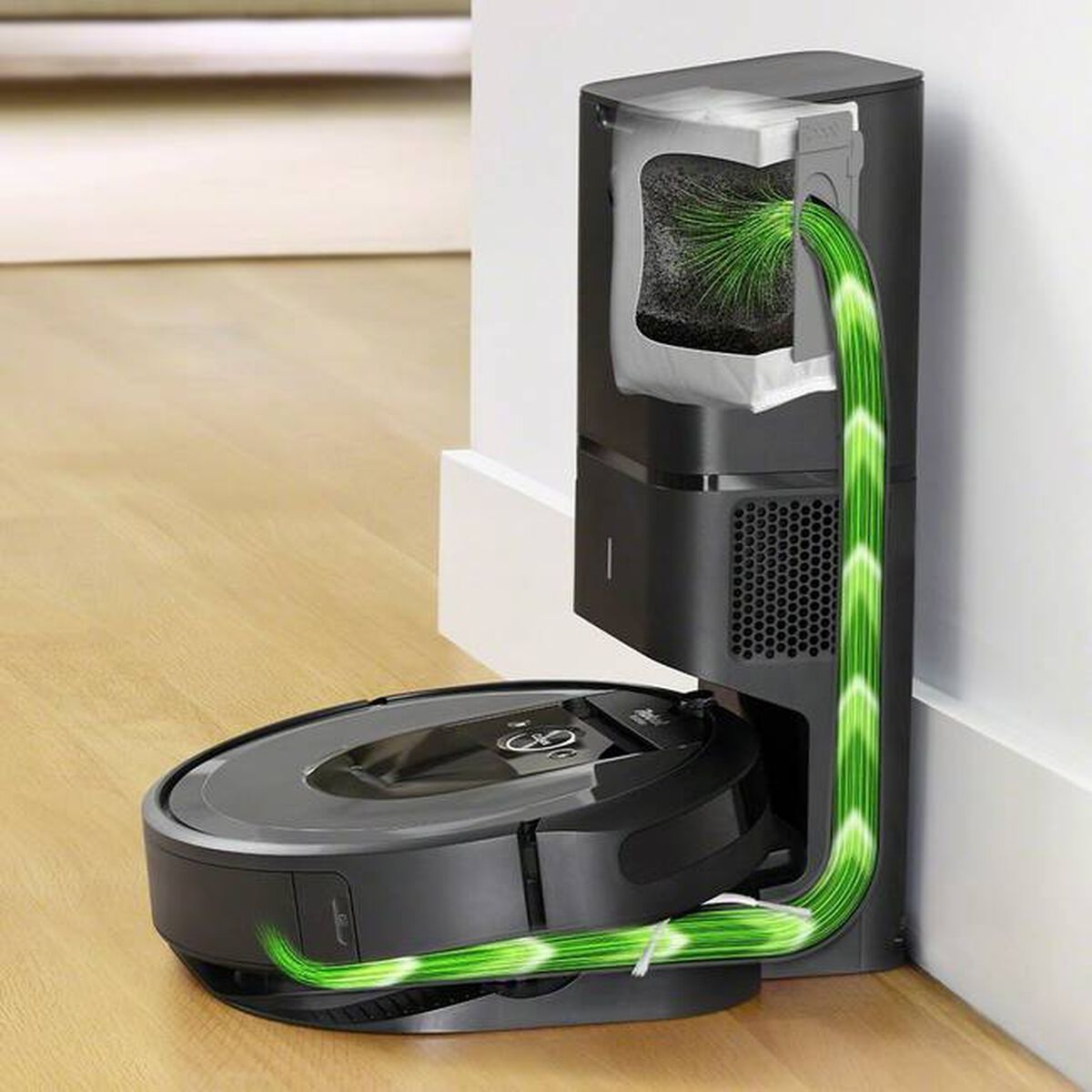 Wi-Fi® Connected Roomba® i8+ Self-Emptying Robot Vacuum