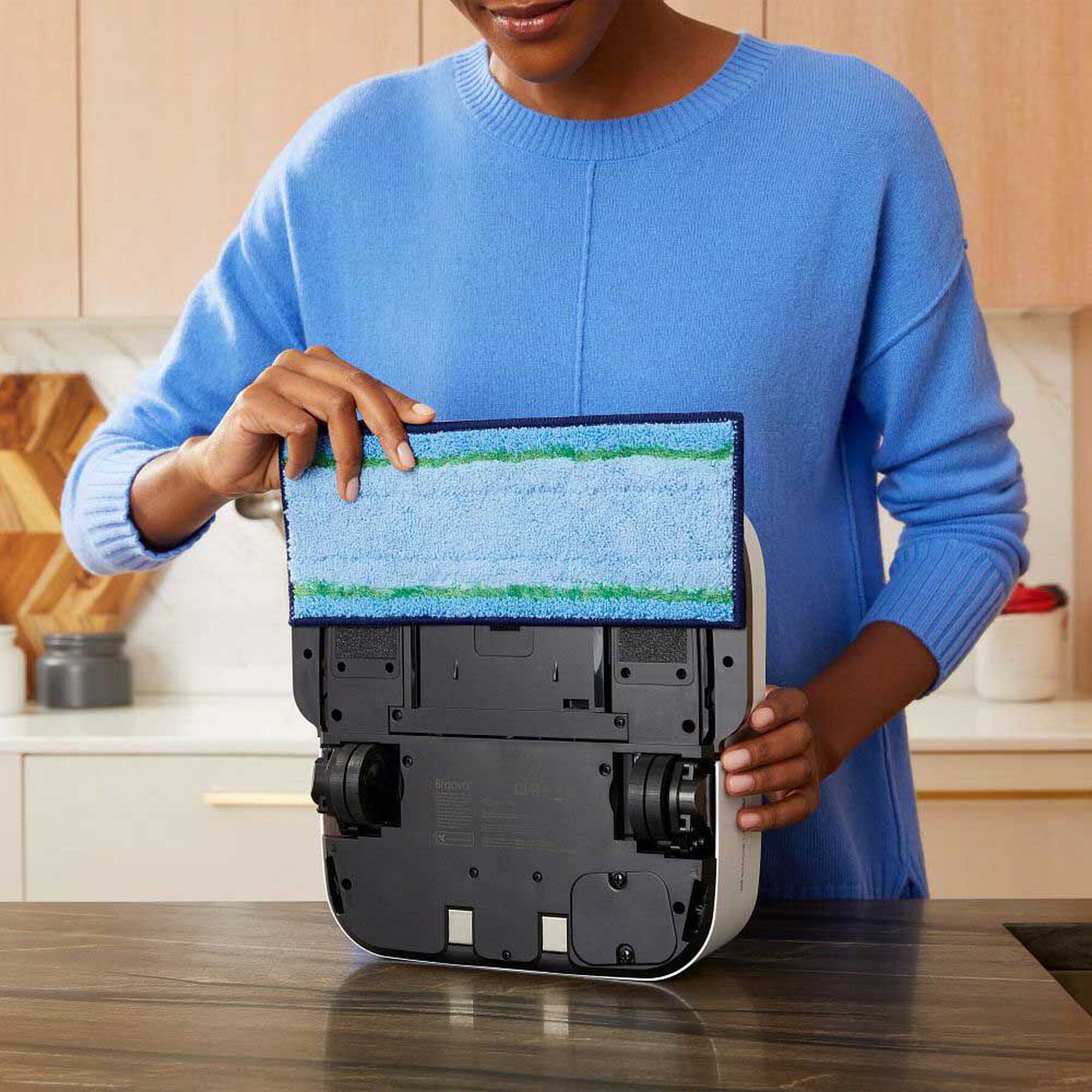 Bona® Microfiber Cleaning Wet & Dry Pads Braava jet® m6