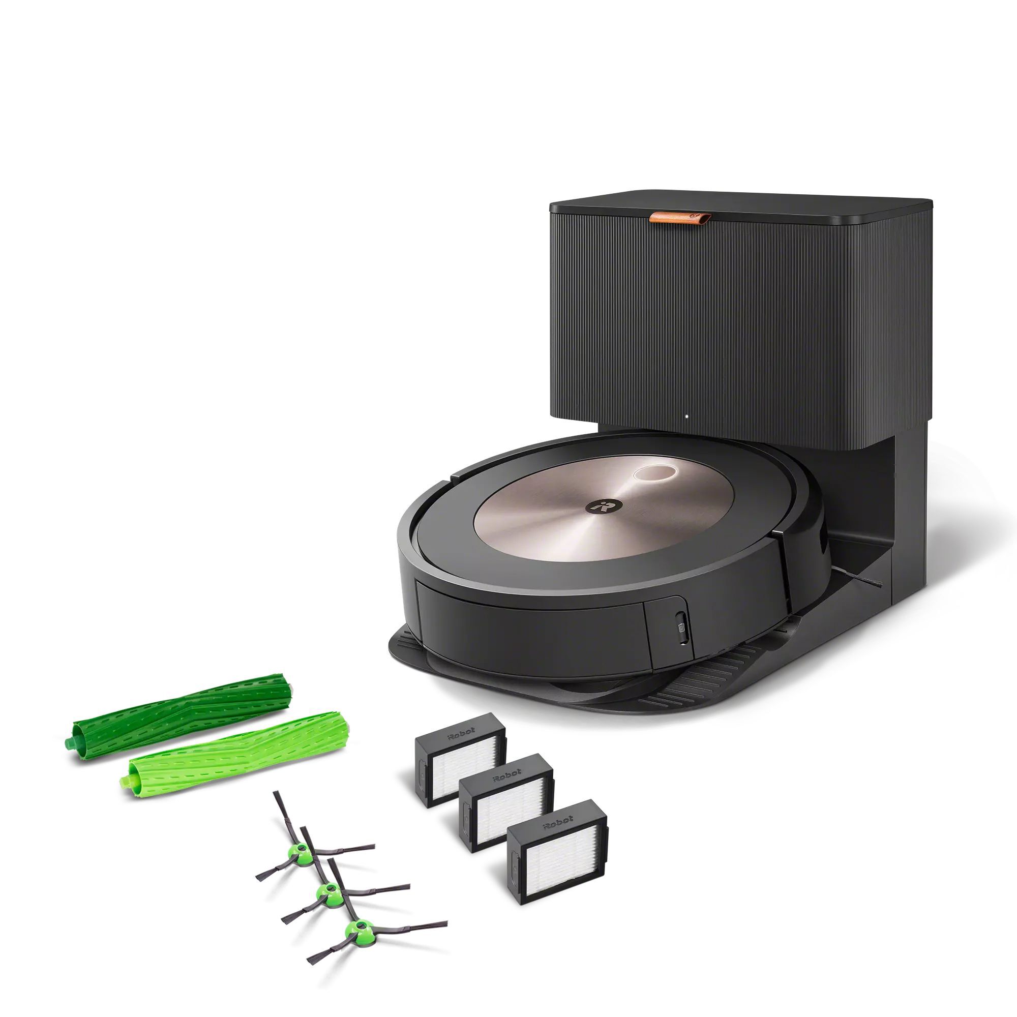 Robot Aspirador Roomba J7+ Conectado Con Wi-Fi Y Vaciado Automático & Kit De Recambios , IRobot