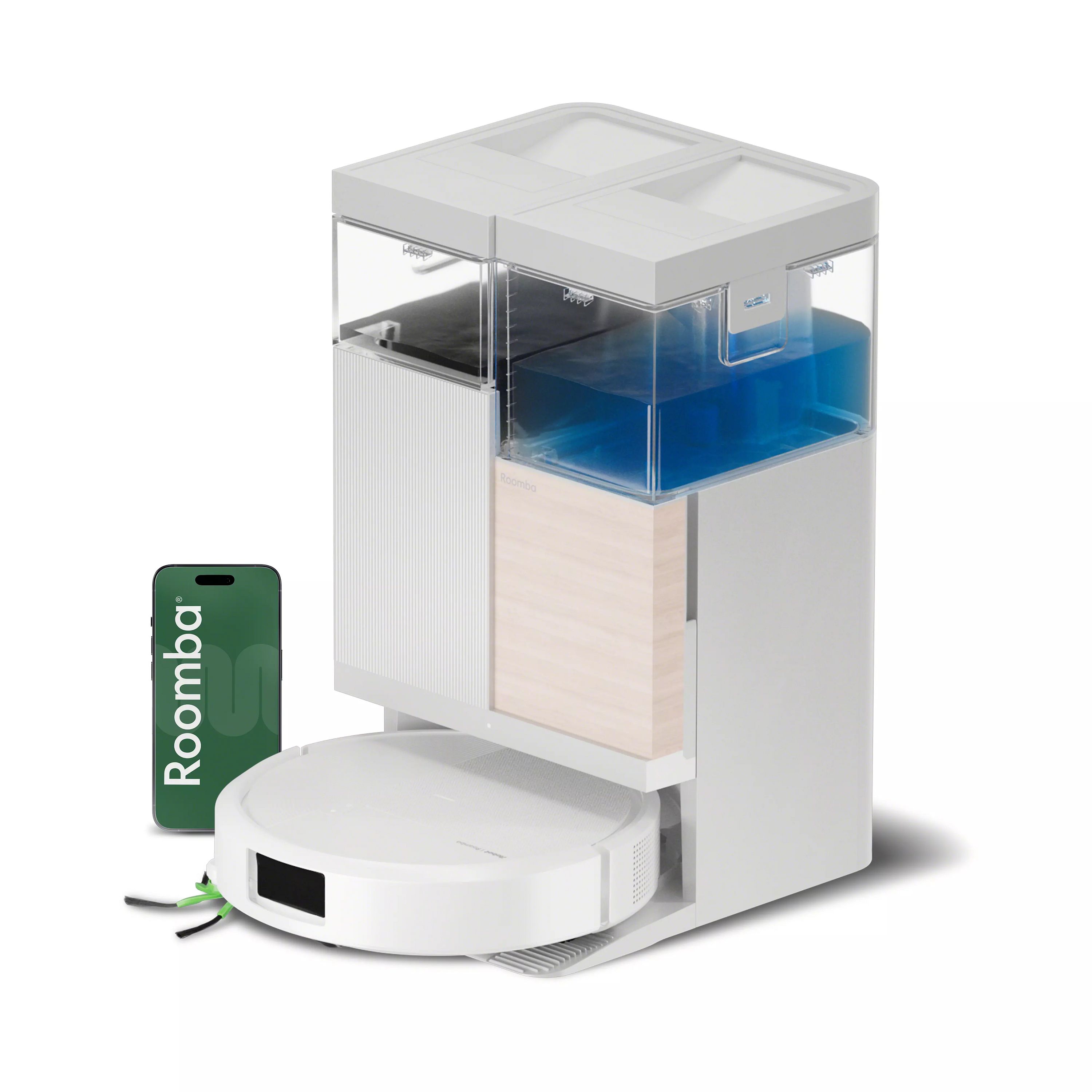 Roomba® Plus 575 Combo Robot + AutoWash™ Dock | White
