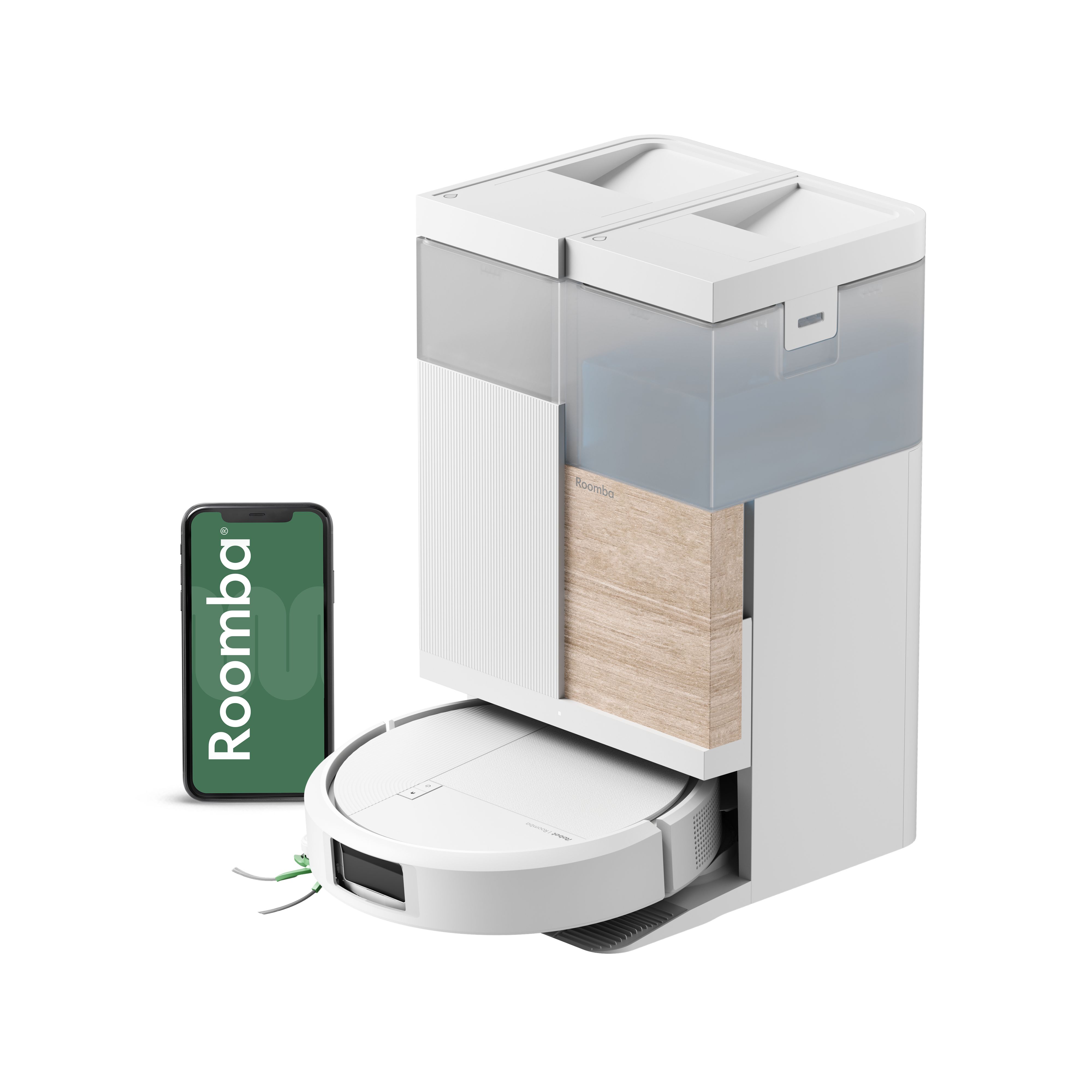 Roomba&reg; 575 Combo Series Robots, White, swatch