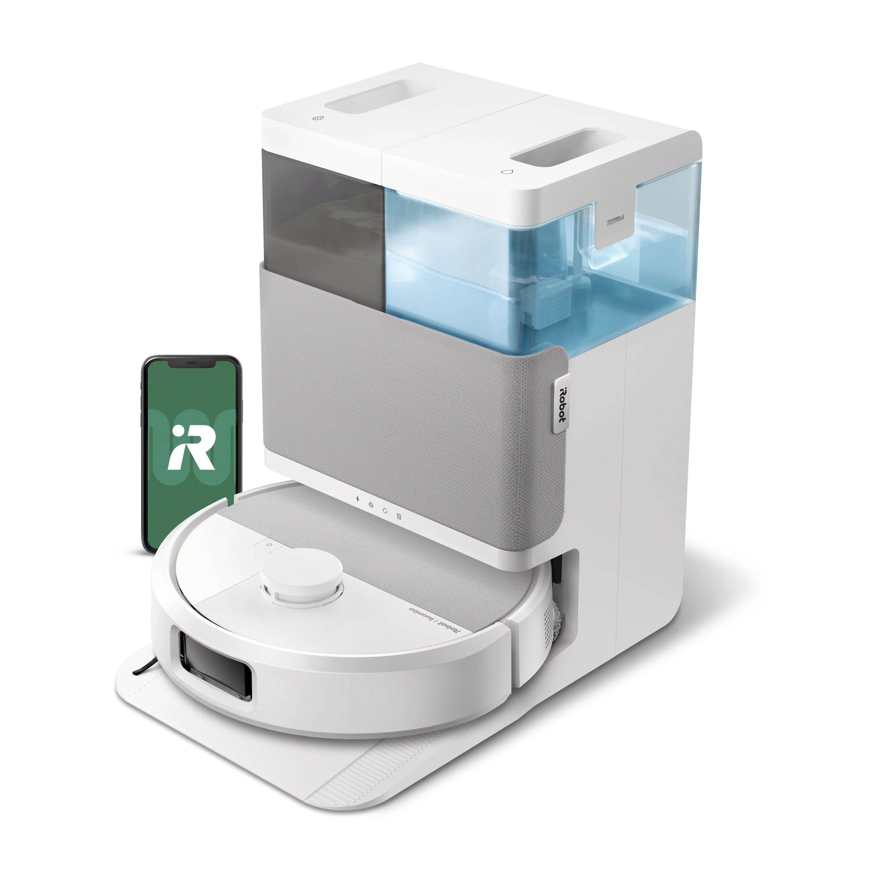 Roomba® 505 Combo Series Robots, White, swatch