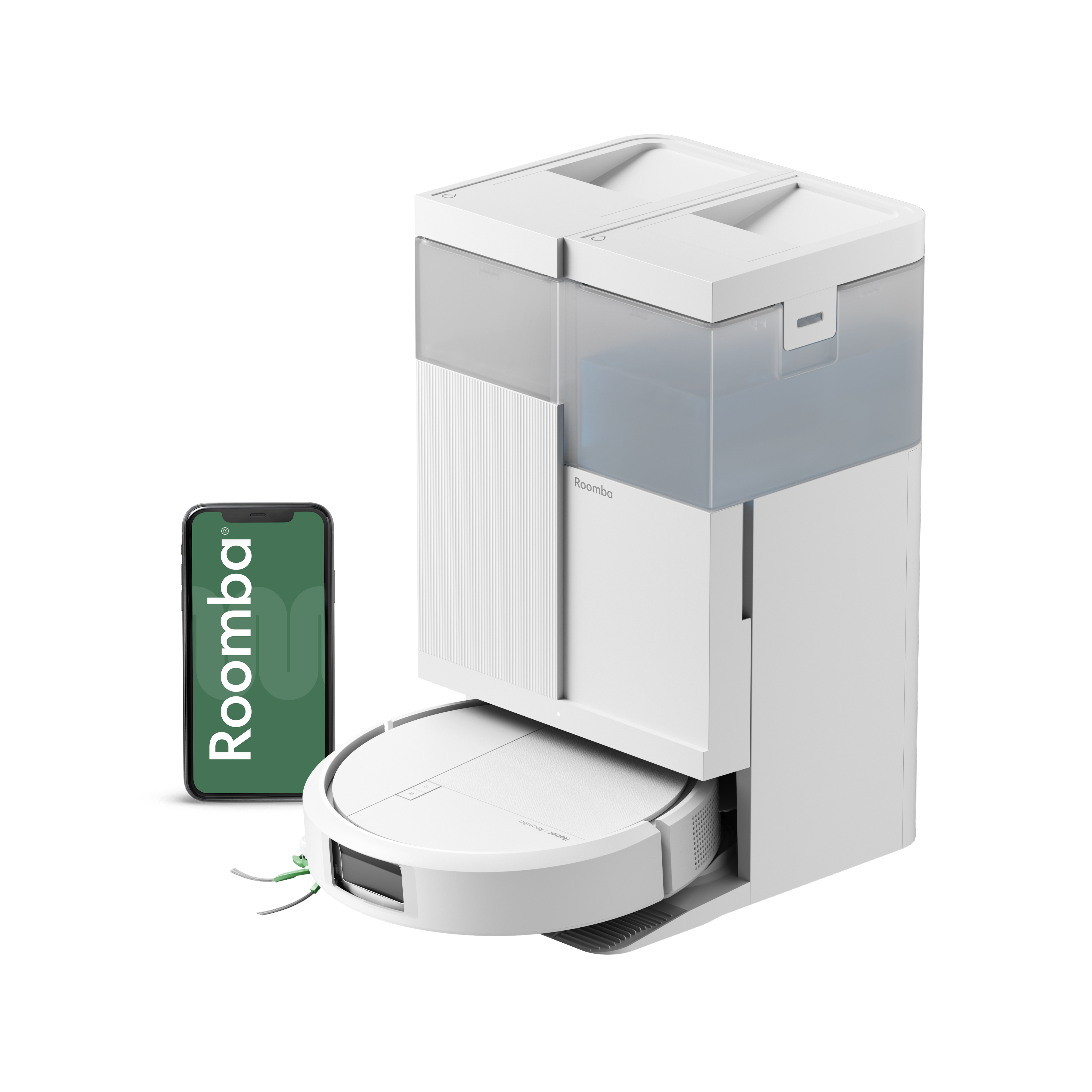 Roomba 515 Combo Series Robots, White, swatch