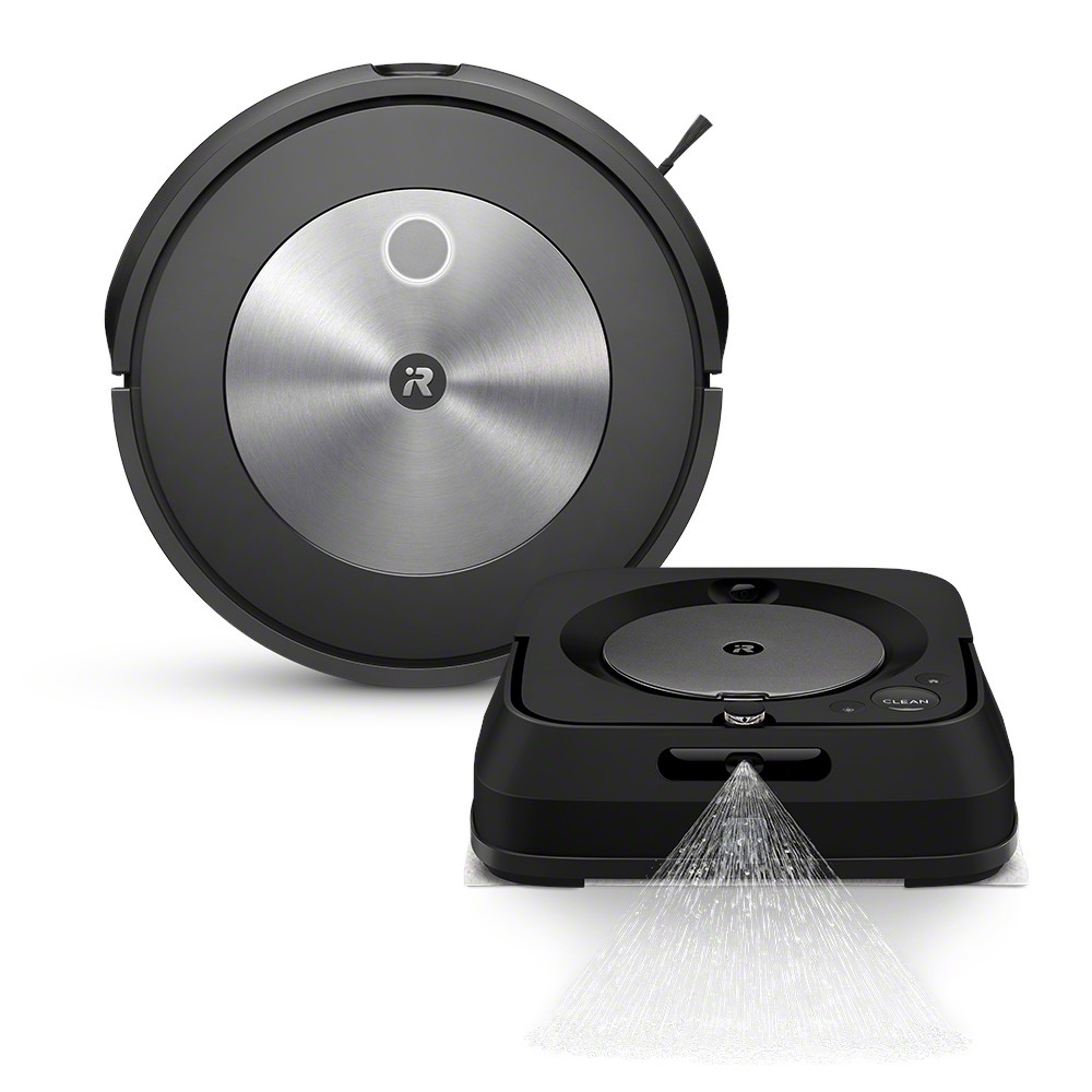Roomba® j7 Self-Emptying Robot Vacuum & Braava jet® m6 Robot 