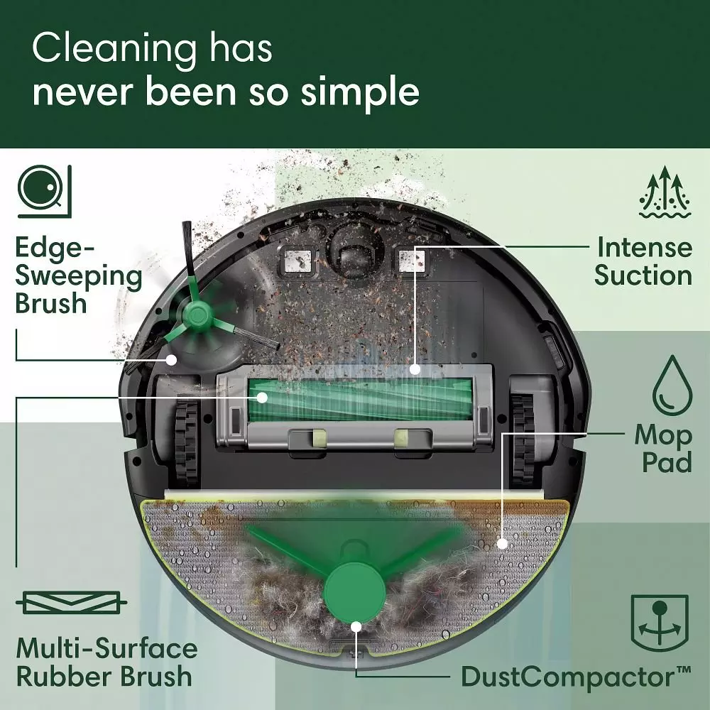 iRobot® Roomba® 2020 DustCompactor™ Combo Robot Vacuum & Mop​
