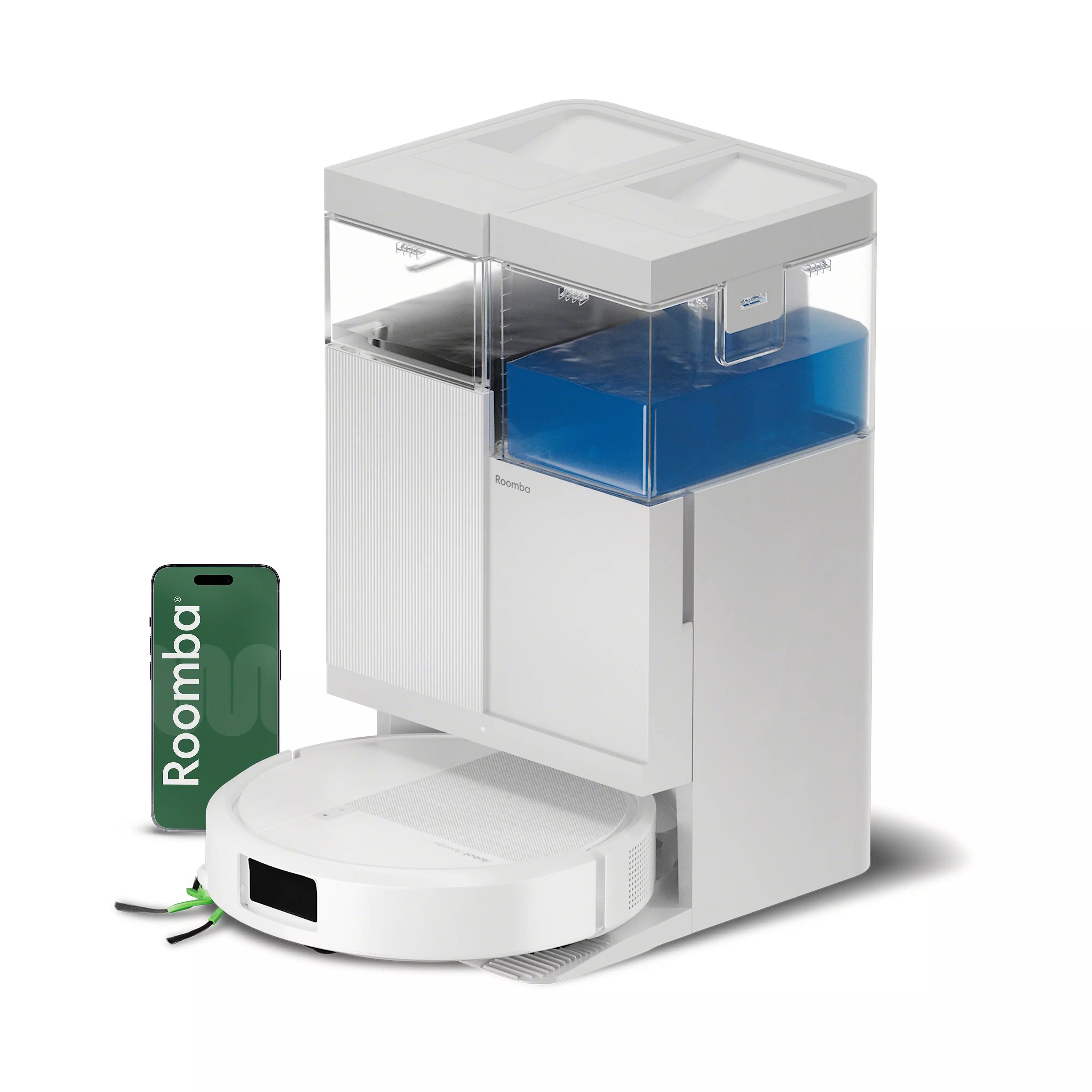 Roomba® Plus 515 Combo Robot Vac + AutoWash™ Dock | Compact