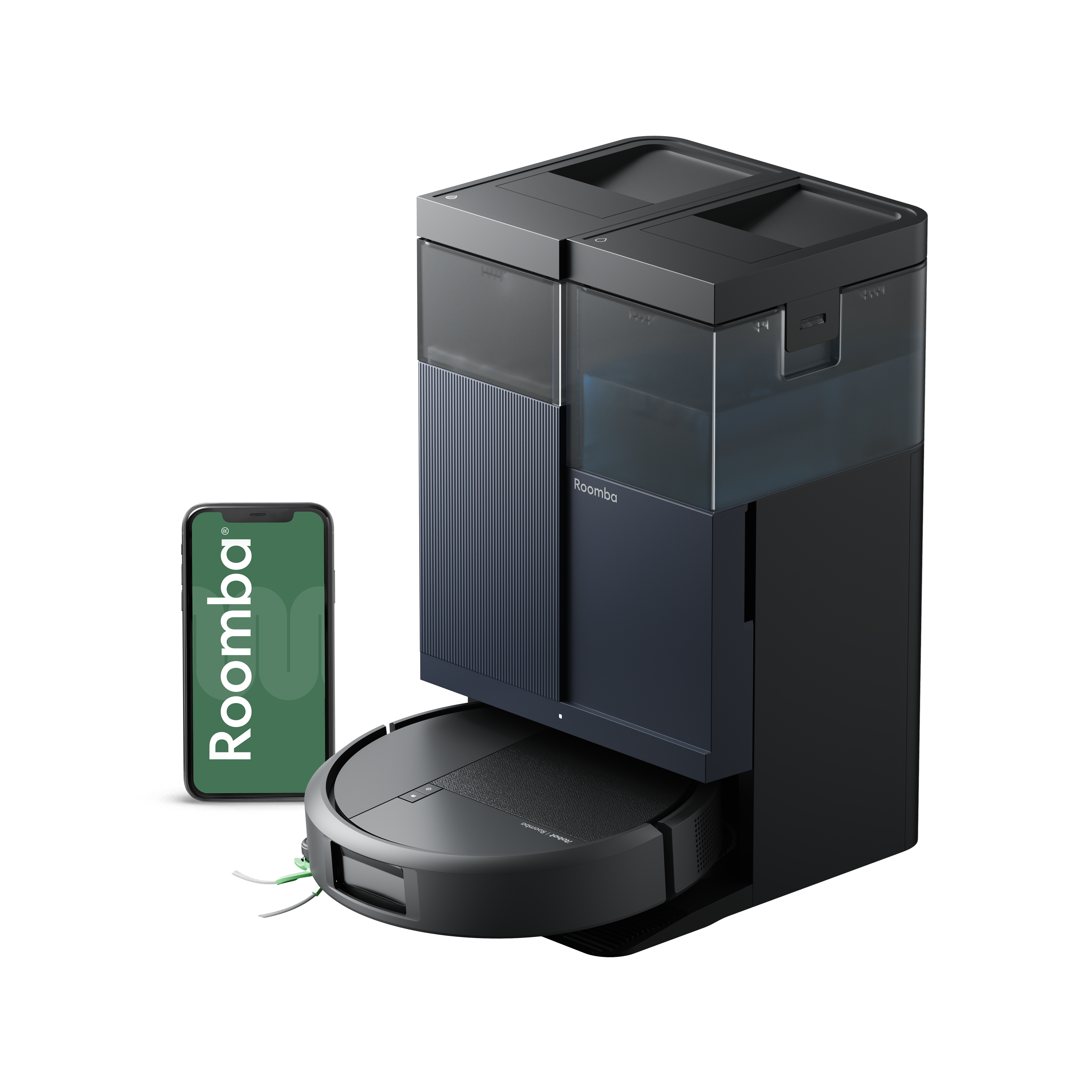 Roomba 415 Combo Series Robots, Black, swatch