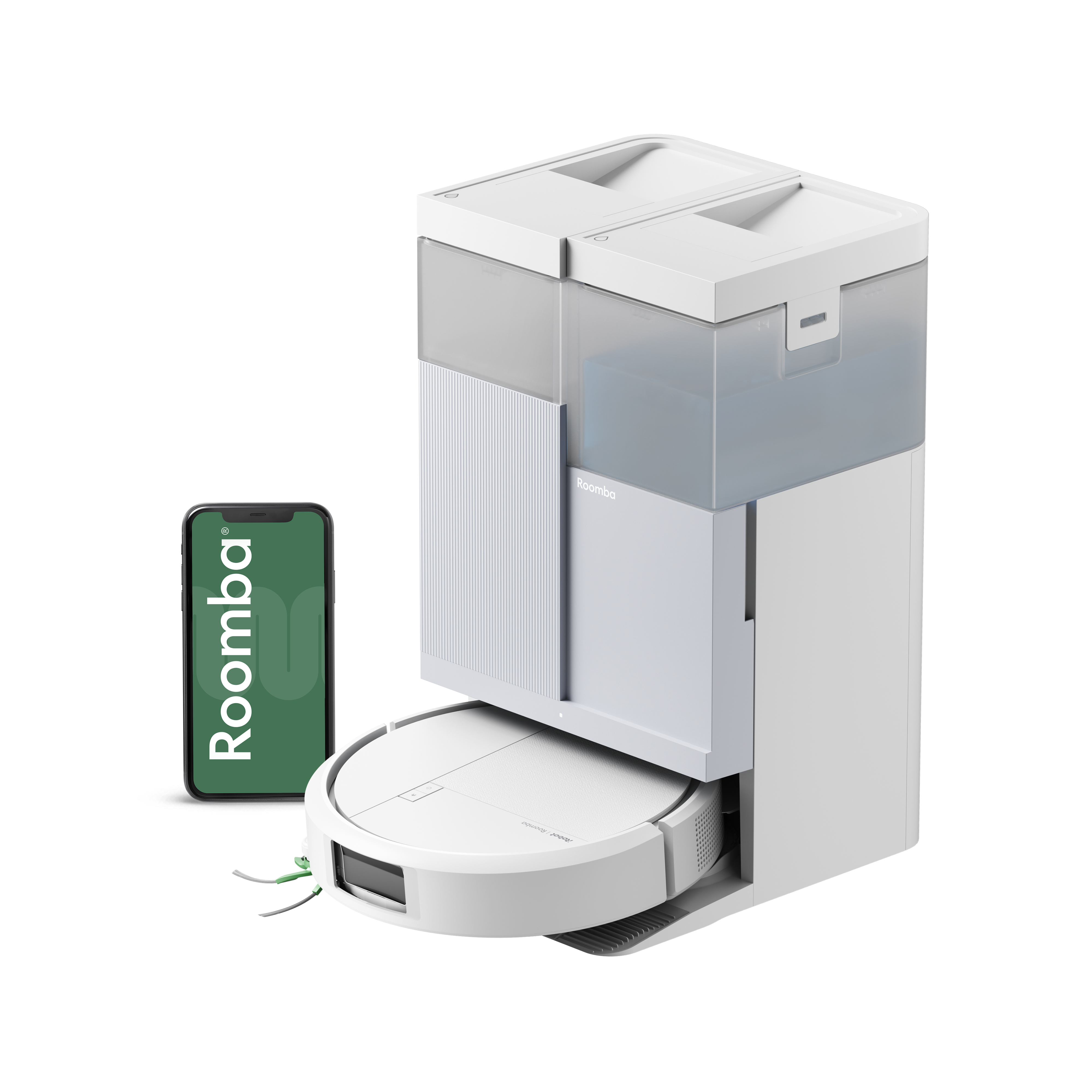 Roomba® Plus 415 Combo Robot Vac + AutoWash™ Dock | Slim Design