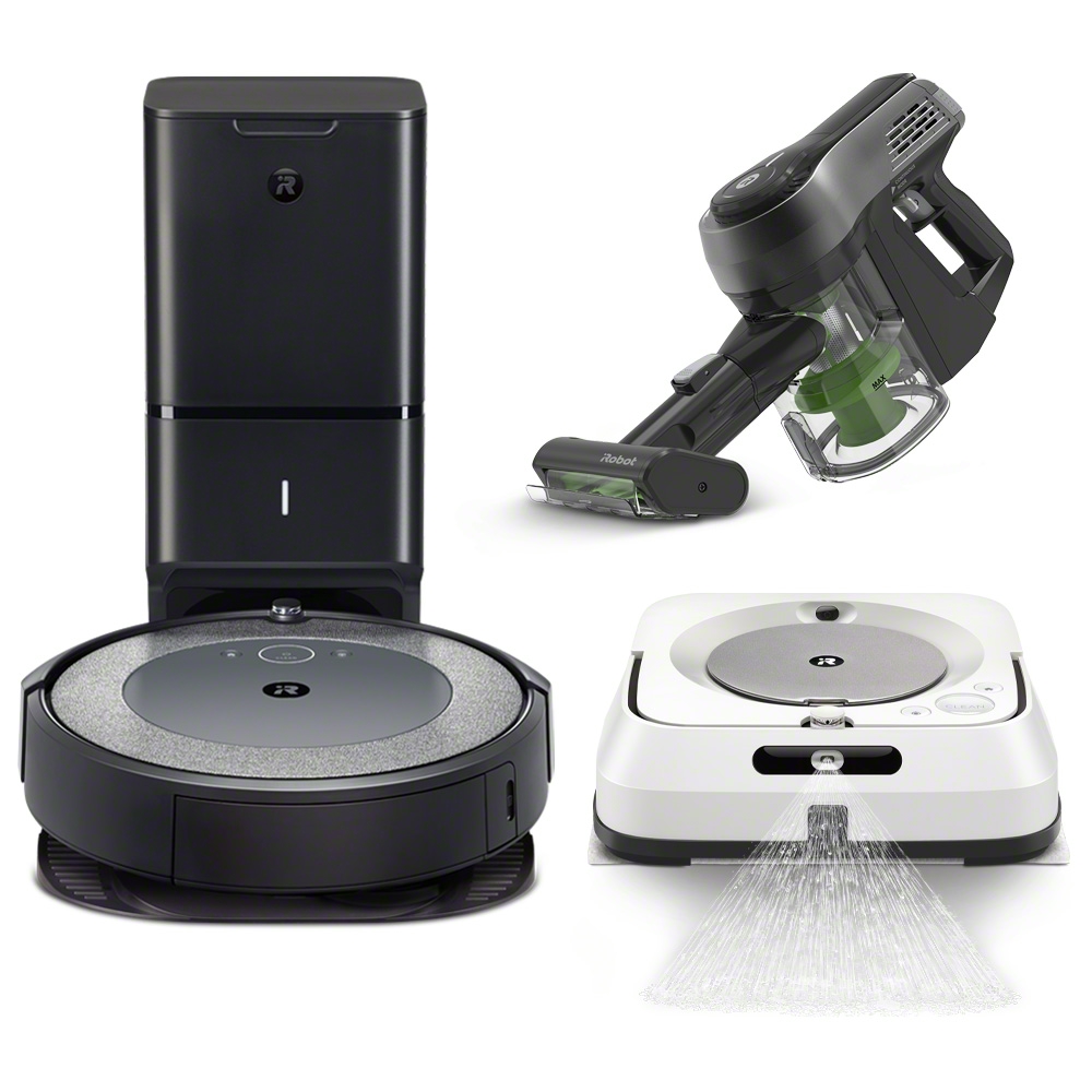 Roomba® i3+ EVO, Braava jet® m6 & H1 Handheld Bundle