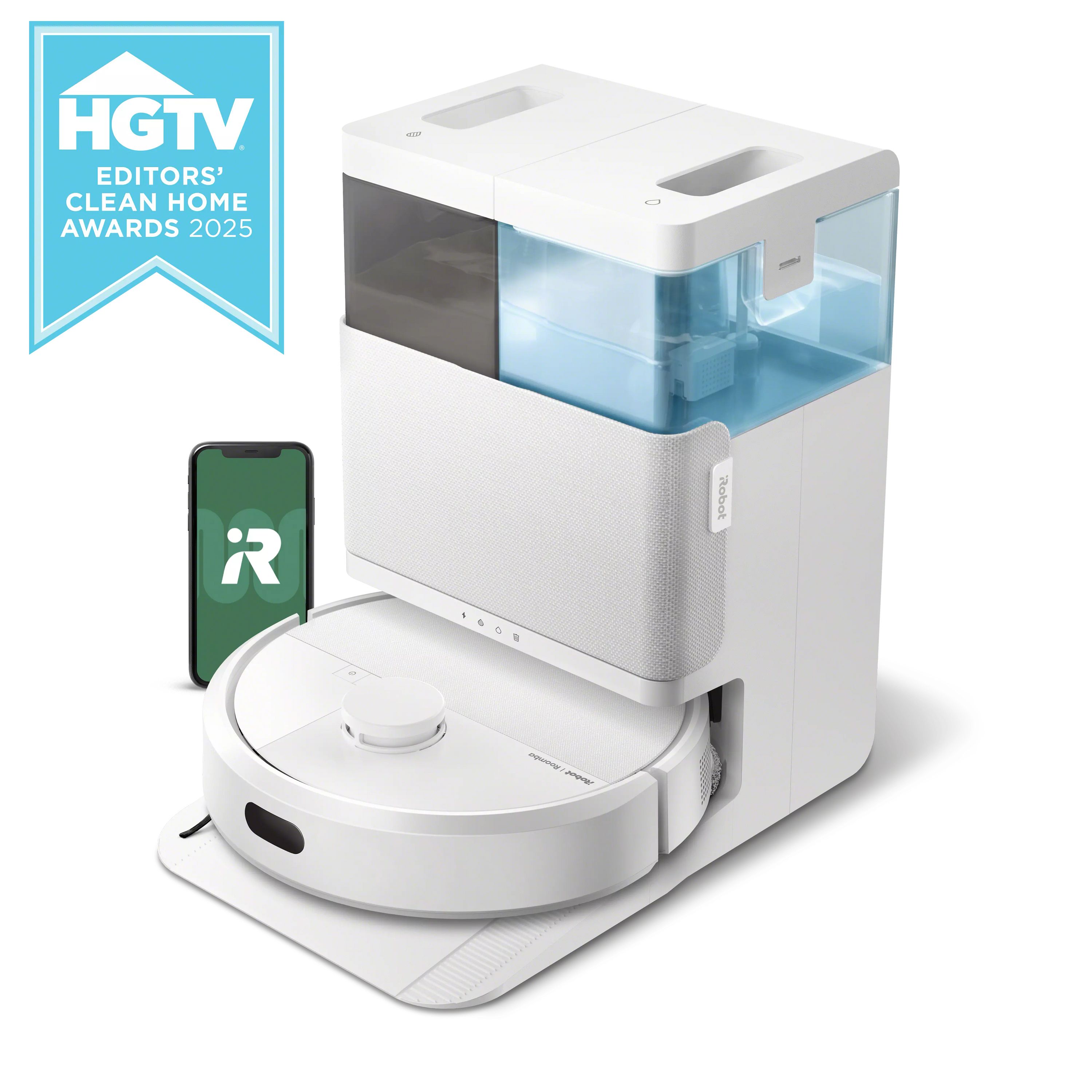 Roomba® 405 Combo Series Robots, White, swatch